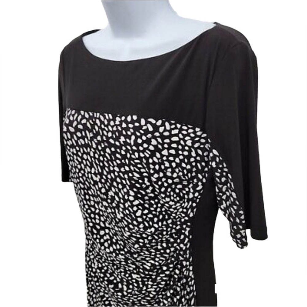 Chaps - Rouched Work Dress - XL - Picture 3 of 4